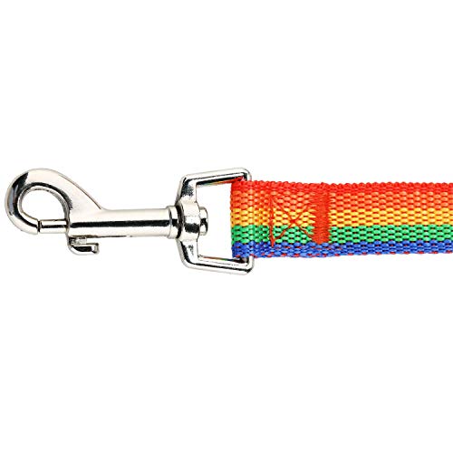 Image of Hi Kiss Dog /Puppy Obedience Recall Training Agility Lead - 15ft 20ft 30ft 50ft 100ft Training Leash - Great for Training, Play, Camping, or Backyard (20 Feet, Rainbow)