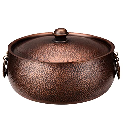 Olla de Cobre para Fondue y Hot Pot 26 cm miniatura 1
