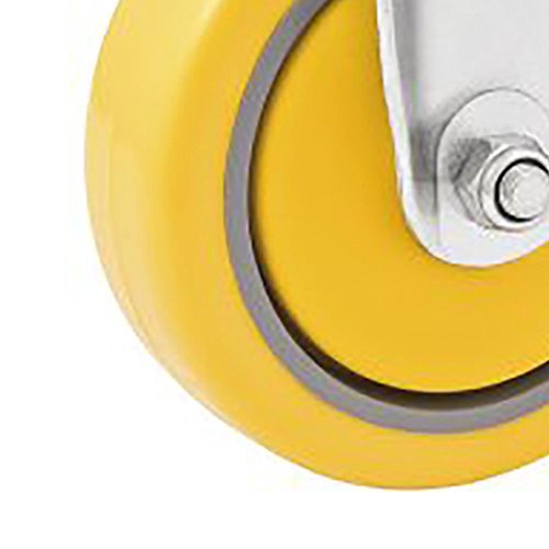 Rodízio Fixo de Poliuretano e PVC 4 Pol.-VONDER-3579500040