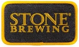 Stone Brewing Company - Stone Brewing 4.0 Embroidered Patch - Gold
