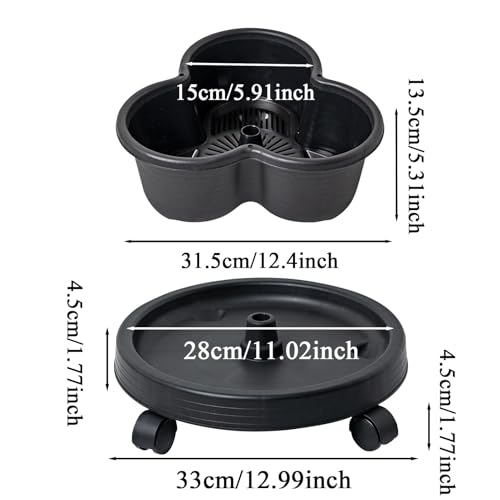 Tour de Jardin Vertical Intérieur : Pots Empilables pour Succulentes - 4