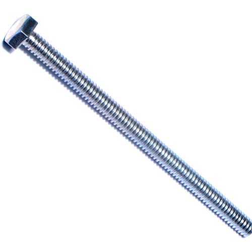 Image of Hard to Find Fastener Tap Hex Bolts, Durable Corrosion-Resistant Steel Hex Head Bolt for Home Improvement, DIY, Construction, 1 /4-20 x 4, Pack of 50