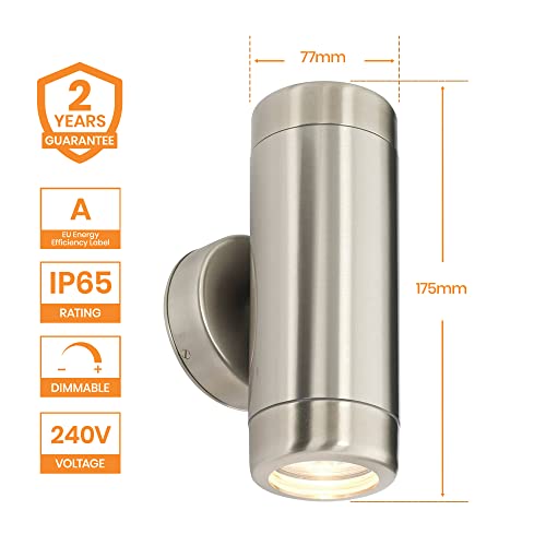 National Lighting Marine Grade Spot Lights, Outdoor Up Down Lights - Image 2