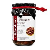 Tomates Secos en Aceite de Oliva 330g | Tomates Deshidratados | Villaolivo | Sin Conservantes | Producto Gourmet Mediterráneo