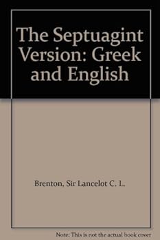 Hardcover The Septuagint Version: Greek and English Book