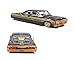 Diecast Model Car Compatible for 1964 Chevy Impala SS Lowriders Black Gold 1:26 Scale with Graphics and White Interior Limited Edition Maisto 32547BK