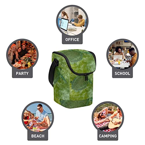 Bolsa de almuerzo de tortuga marina con interior impermeable lavable 4