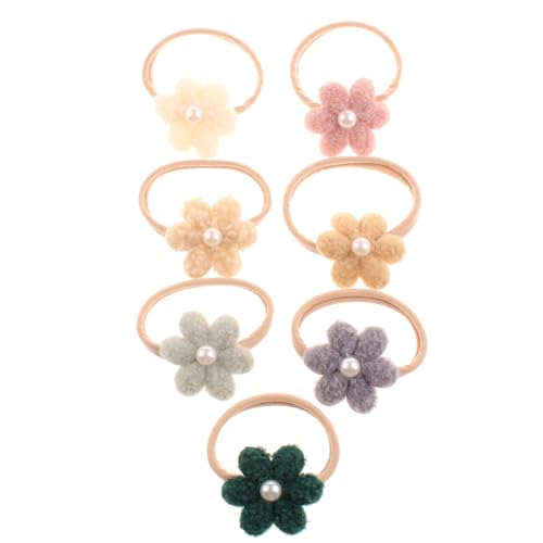 7 Pack Baby Nylon Headbands Hairbands Hair Bows Hair Accessories for Baby Girls Newborn Infant Toddler Kids3