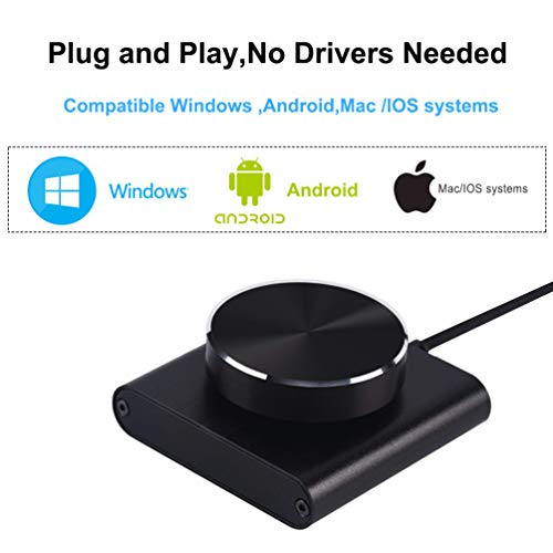 Contrôle du volume USB compatible Mac Windows 10 et potentiomètre audio externe PC - 5