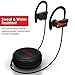 SENSO Bluetooth Headphones, Best Wireless Sports Earphones w/Mic IPX7 Waterproof HD Stereo Sweatproof Earbuds for Gym Running Workout 8 Hour Battery Noise Cancelling Headsets