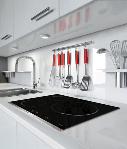 BRANDT Table induction 3 foyers dont 1 zone Ø 28 cm 3 6 kW BPI6315B - vue 6