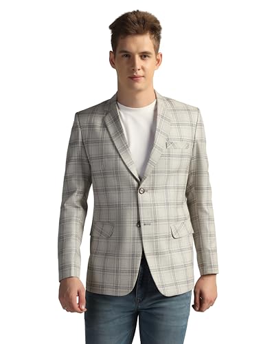 Image of TAHVO Tweed Blazer for Men - Formal & Casual Winter Wear Blazer