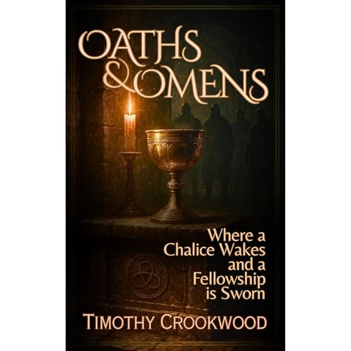 Oaths & Omens Audiolibro Por Timothy Crookwood arte de portada