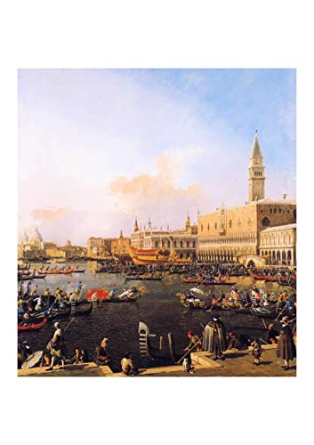 Venice Bacino di San Marco affiche encadrée XL sans reflet mat