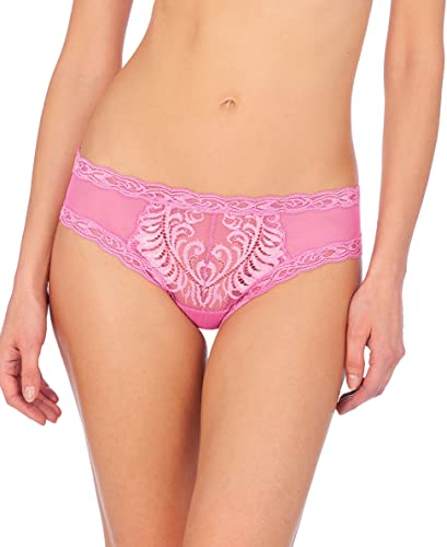 Lingerie Natori Feathers hipster Violet Quartz L : la dentelle de luxe