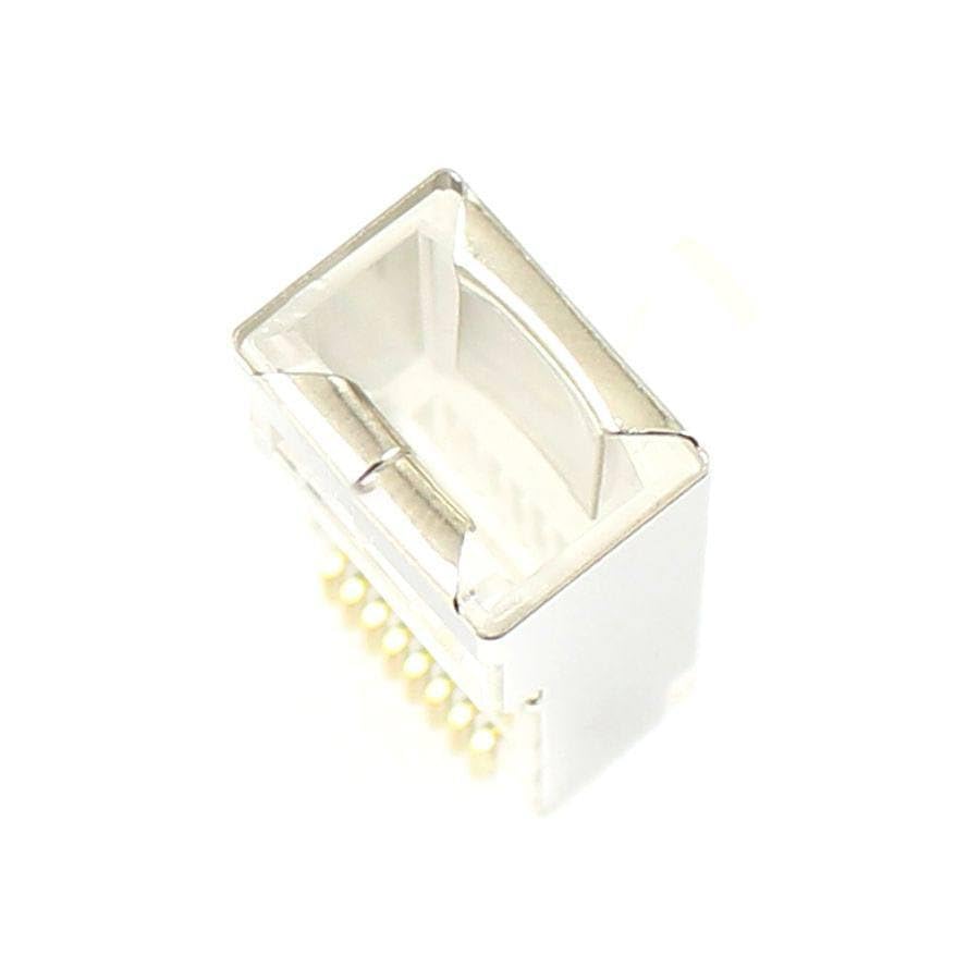 Generic 100 Pcs RJ45 8P8C Shielded Modular Plug Cat5 LAN Connector