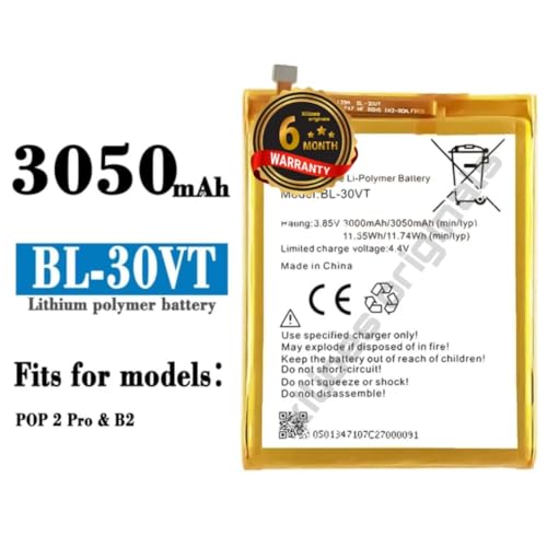 Image of BL-30VT Battery for Tecno i5 30VT Battery with 6 Month Warranty**** (T139)