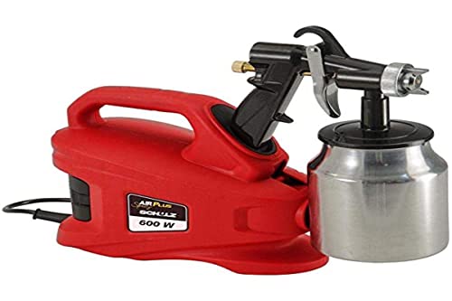 Pistola Pulverizadora De Tinta Air Plus Spray, Potencia 600w E Tensao 220v De Uso Manual Schulz