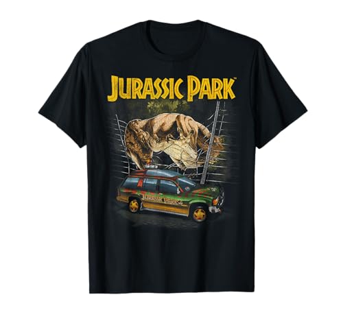 Jurassic Park Vintage T-Rex Escape T-Shirt