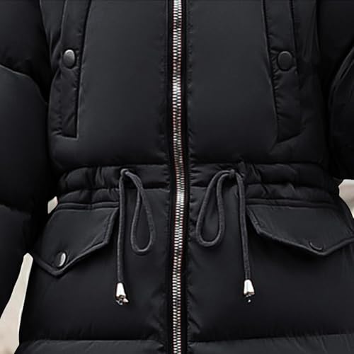 Doudoune à capuche légère femme veste imperméable contre le froid - 5
