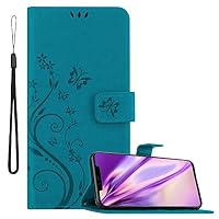 Cadorabo Custodia Libro Per Huawei MATE 20 In BLU FIORE – In
