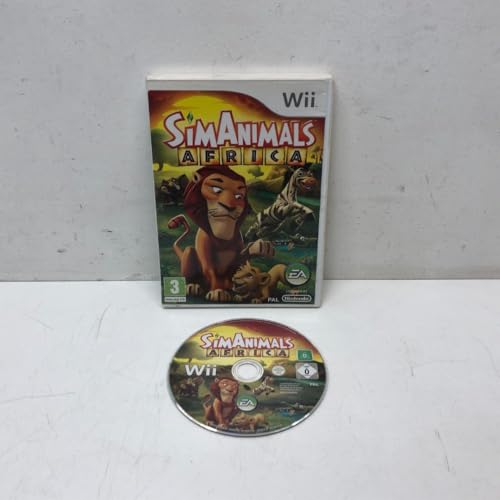 SimAnimals Africa Wii simulation animaux afrique jeu nintendo import