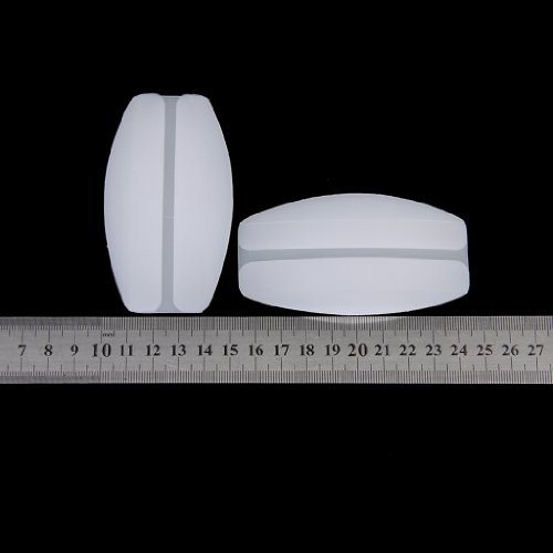 F Fityle 2pcs Silicone Bra Strap Pad Cushion Comfort Shoulder - Clear White, as described - Thumbnail 7