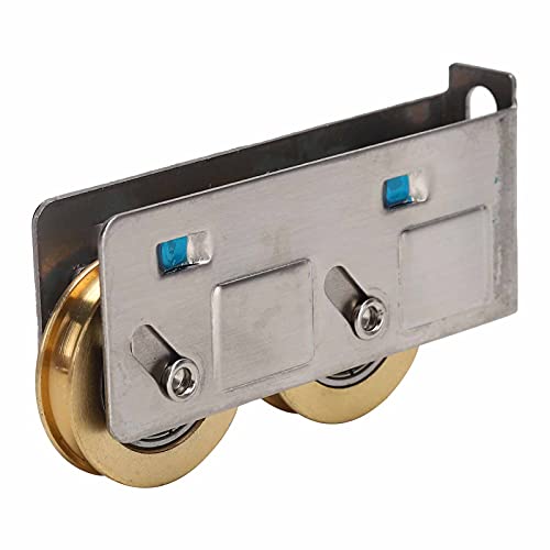 Roda Para Janela Deslizante De Sulco Duplo VTOSEN De Aço Inoxidável - Acessório De Hardware Para Móv