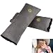 Kids Auto Seat Belt Pillow, 2 Pack XIANCAIDAN Baby Car Seat Belt Covers, Plush Soft Travel Adjust Vehicle Shoulder Pad, Car Safety Belt Strap Protector Cushion, Headrest Neck Support For Children-Gray