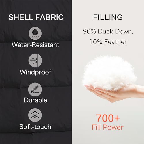 Women’s Thick Long Down Jacket Warm Hooded Winter Puffer Coat with Full-Length Coverage4