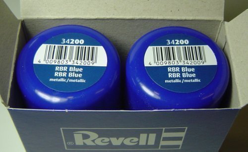 Preisvergleich Produktbild Revell 34200 Sprühlack Doppelpack ( 2x100ml) RBR Blue metallic