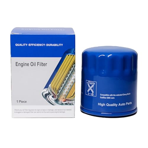 PF64 Engine Oil Filter: Replacement for Buick Cadillac Chevy GMC Hummer Jeep Chrysler Alfa Romeo Replaces 57060 PF48E PF48F 12640445 12706595