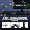 NEEWER Low Profile Mic Arm Desk Stand Mount with Damping, 360° Swivel Articulating Boom Arms with Heighten Pole & Cable Management Channels for Microphone Podcast Gaming Streaming Zoom Calls, MST002 #3