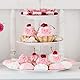 Bewudy 50 Stück Schleife Cake Topper, Rosa Schleife Cupcake Topper Schleifen Deko Tortendeko Mädchen Rosa Schleifen Hochzeitstorte Deko Geburtstag Bögen Für Themenpartys Verlobungen