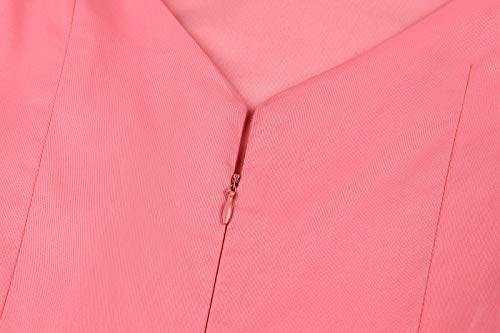 Image of MINTLIMIT Women's 1950s Retro Vintage Cocktail Party 3 /4 Sleeve Swing Dress