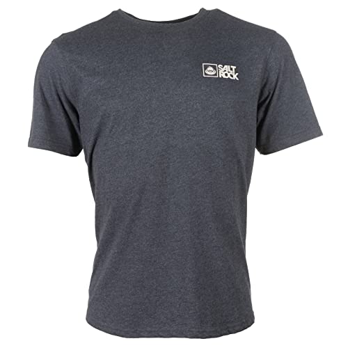 Saltrock ® Corp | Herren Kurzarm T-Shirt | Weiß, blau, XL
