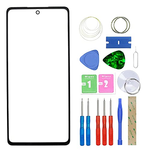 MovTEK Ecran Tactile Vitre Avant Kit de Remplacement pour Samsung Galaxy S20 FE 5G G781B / A52 5G A526 6.5