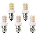 XRZT Salt Lamp Bulbs E12 Led 15W Candelabra C7 Replacement Bulbs for Chandelier Lights, Night Light Bulbs, Warm White 3000K 5-Pack