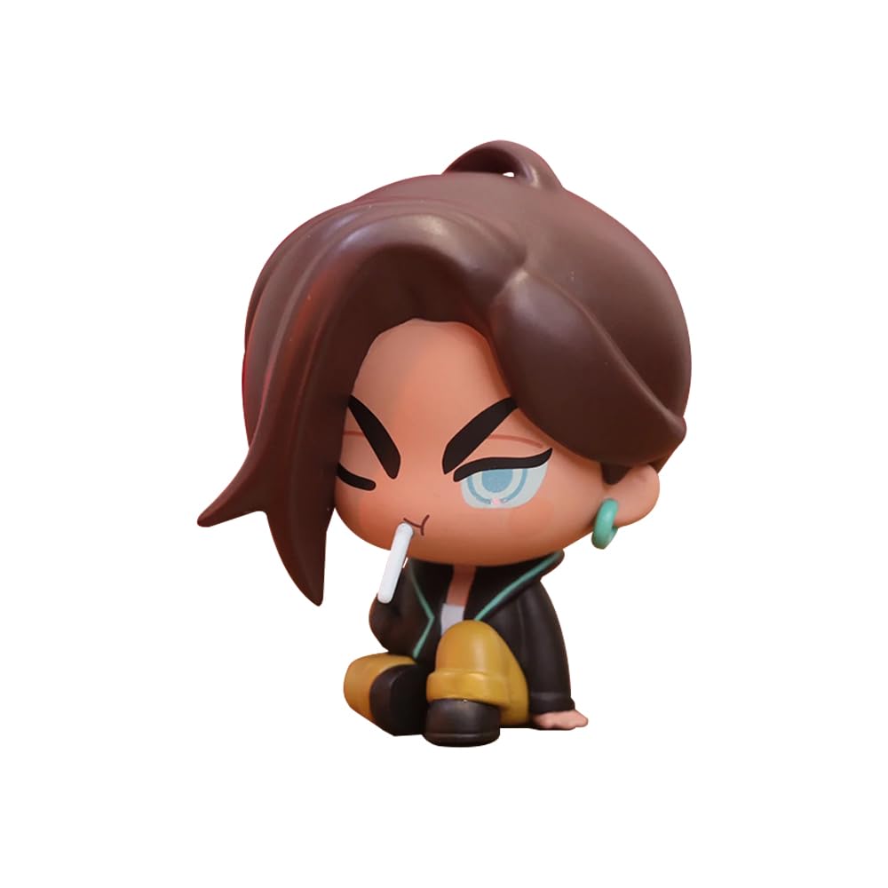 Anjinguang Ivan Action Figures, Ivan Till Mizi SUA Anime Look Up Figurine, 6cm Cartoon Statue Cute Cake Topper Ornament Collectible Anime Gifts — image 1