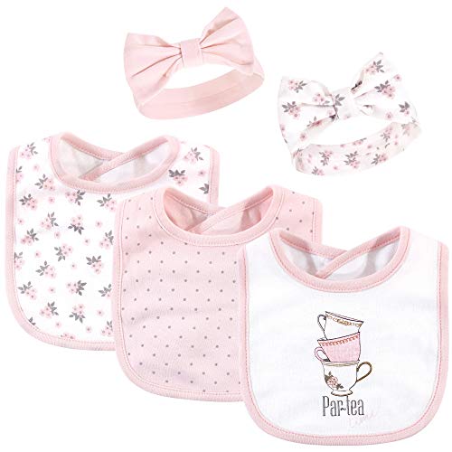 Image of Hudson Baby Unisex Baby Bandana Bibs and Headbands