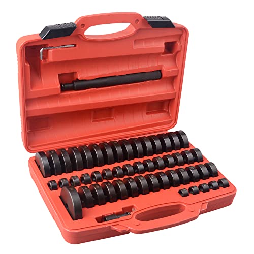 DAYUAN 52 in 1 Custom Bushing Driver Set, Transmission Bushing Driver Removal Set Wheel Axle Bearing Race and Seal Installer Tool Kit by DAYUAN - Used condition - US$42.34