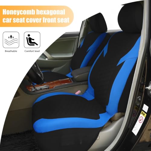 Housses de siège Auto Jeep Renegade 2015-2025 kit complet bleu - 4