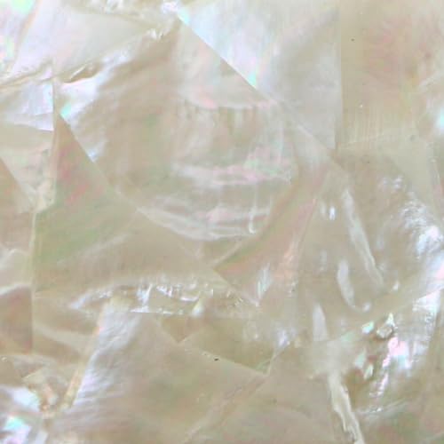 Mother of Pearl Shell Inlay Veneer for DIY or Professional Inlay Embellishments - Sustainable New Zealand Natural Mosaic- with 3M Double Sided Tape Backing - 9.45