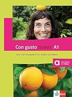 Con gusto nuevo A1: Kurs- und Übungsbuch mit Audios 3125146712 Book Cover