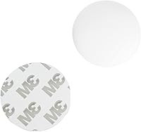 Vista 6 de Yinpecly Protectores de pared de 1.57 pulgadas de diámetro, autoadhesivos, para manija de puerta, tope de silicona, color marrón, 1 unidad