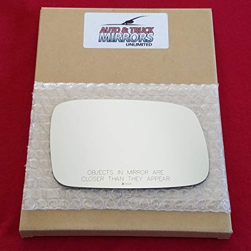 Mirror Glass + Full Size Adhesive Pad For 2004-2006 Lexus Es330 Passenger Side Replacement - Dim Fit Over (2004 2005 2006 04 05 06) #TOP2