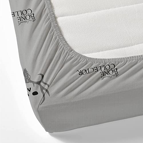 Bone Collector Sheet Set, X-Large Twin, Black/Grey #TOP2