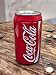 The Tin Box Company Coca Cola Can Bank with Removable Lid, Red, Model:660227-12 Pack of 1