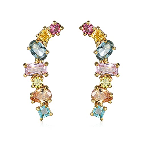 💎【Orecchini alla moda 】La collezione si ispira a disegni provenienti da tutto il mondo. Sono come due angeli sulle orecchie. Gli orecchini possono essere abbinati a molti tipi di abiti. Il design è semplice e leggero, particolarmente adatto a qualsiasi stagione.