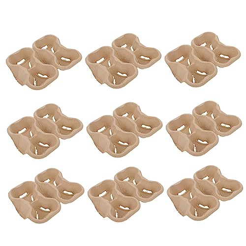Cabilock 20pcs Beverage Holder for Takeout Drinks Portable and Milk Bottle Carrier for Packing Beverages Safely for Events and Travel